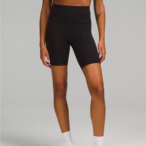NWT Lululemon Wunder Train HR Shorts 8” Black